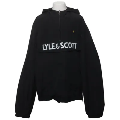 Anorak (Black) from Lyle & Scott Junior Cotton, Nylon, Polyester