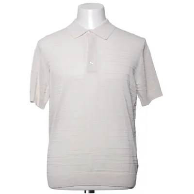 Polo shirt (Beige) from H&M Acrylic, Cotton, Polyamide