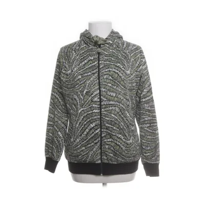 Capuchon sweater (Groen, Wit) van Lascana Katoen, Polyester