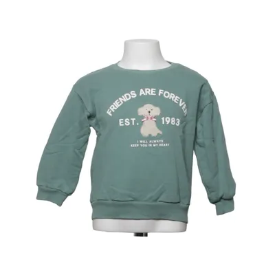 Sweatshirt (Groen) van Zara Katoen, Polyester