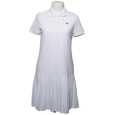 Pikéklänning (Vit) från Lacoste Bomull, Polyester