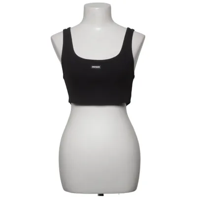 Crop Top (Schwarz) von WRSTBHVR Studio Elasthan, Polyester, Viskose