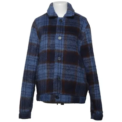 Overshirt (Blue, Brown) from ASOS Design Acrylic, Polyamide, Polyester, Viscose, Wool