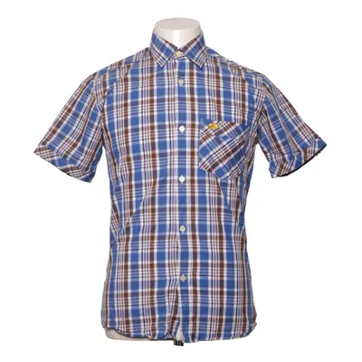Chemise à manches courtes (Bleu, Marron, Blanc) de Encore Coton