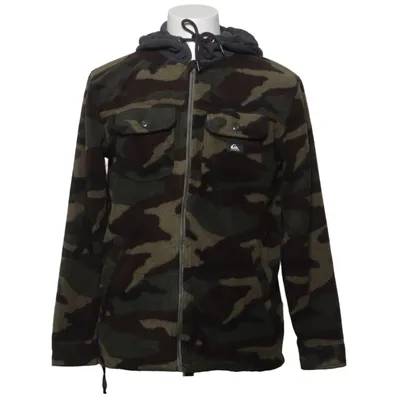 Hættetrøje (Grøn, Brun, Sort) fra Quiksilver Bomuld, Polyester