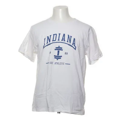 T-shirt (White, Blue) from SOC Cotton