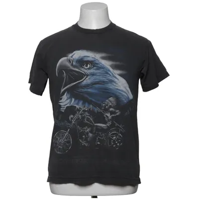 T-shirt (Sort, Blå) fra Thunder Bomuld
