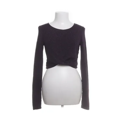 Crop top (Zwart, Lila) van CoolCat Polyester, Elastaan