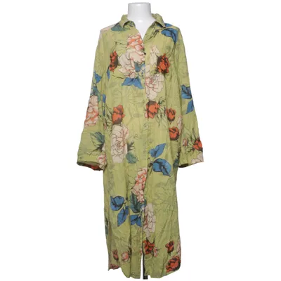 Shirt dress (Green, Multicolored) from Via Veneto Cotton