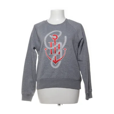 Collegetröja (Grå, Röd, Vit) från Gigi Hadid x Tommy Hilfiger Bomull, Polyester