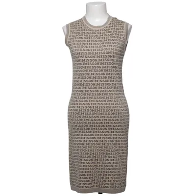 Robe (Beige, Marron) de Missoni Cupro, Élasthane, Polyamide, Polyester, Laine