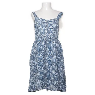 Jurk (Blauw, Wit, Meerkleurig) van Fatface Katoen, Viscose