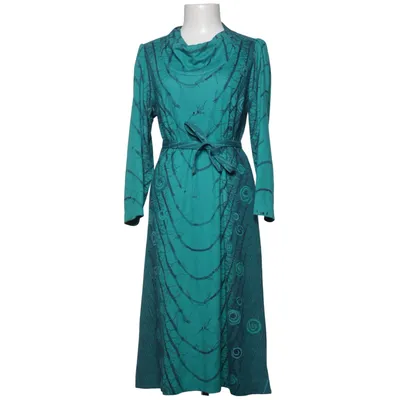 Jurk (Groen) van Maud Fredin Fredholm Katoen, Polyester