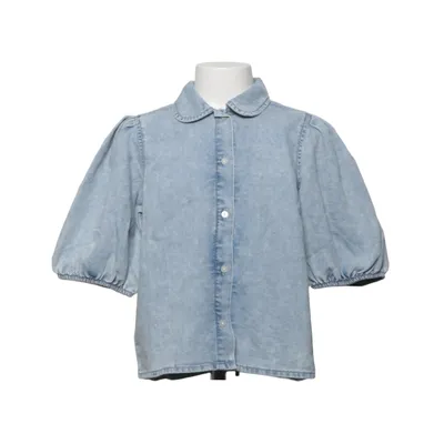 Jeansskjorta (Blå) från H&M Bomull, Polyester