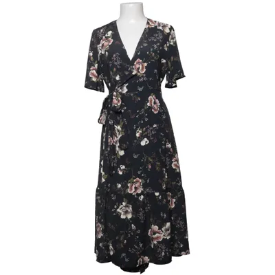 Wrap dress (Black, Multicolored) from Three Sixty Five Polyester
