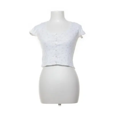 Topp (Vit, Blå, Flerfärgad) från Brandy Melville Bomull