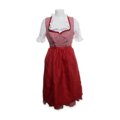 Dirndl (Red, White, Multicolored) from Kaiser Franz Josef Nylon, Polyester