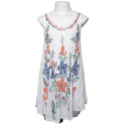 Kleid (Weiß, Mehrfarbig) von Karisma Viskose