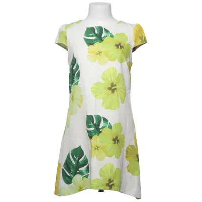 Dress (White, Green, Yellow) from Uplander Elastane, Polyester
