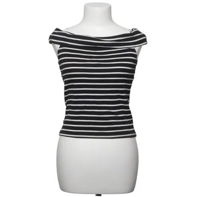 Top (Black, White) from ONLY Cotton, Polyester