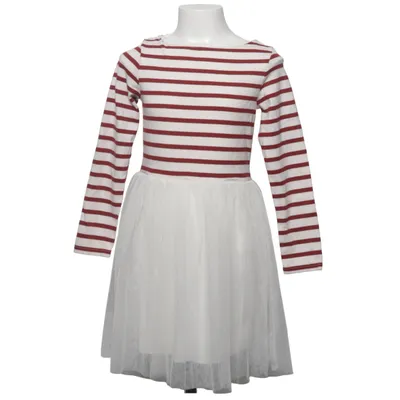 Dress (White, Red) from Petit Bateau Cotton, Polyester