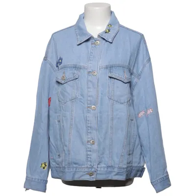 Denim jacket (Blue, Multicolored) from Wiya Cotton, Lyocell, Polyester