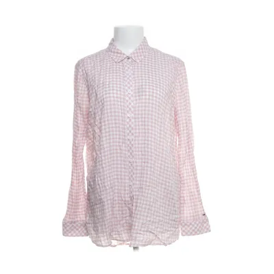 Shirt (Wit, Roze) van Hilfiger Denim Katoen, Viscose