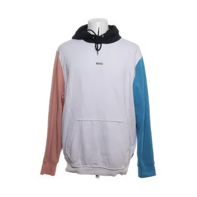 Huvtröja (Vit, Blå, Rosa) från Boss Bomull, Elastan, Polyester