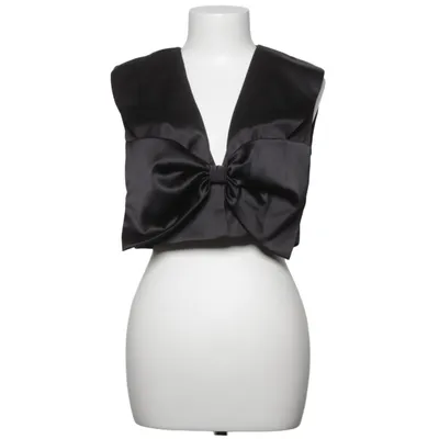 Crop top (Sort) fra Sandro Elastan, Polyester