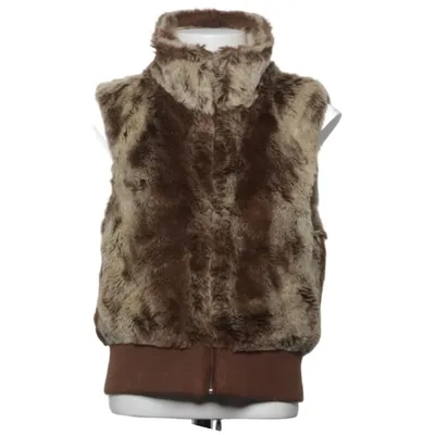 Ytterväst (Brun, Beige) från H&M Young Akryl, Polyester