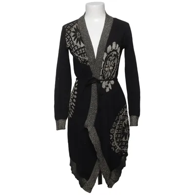 Cardigan (Zwart, Goud) van Desigual Katoen, Metallvezel, Polyester