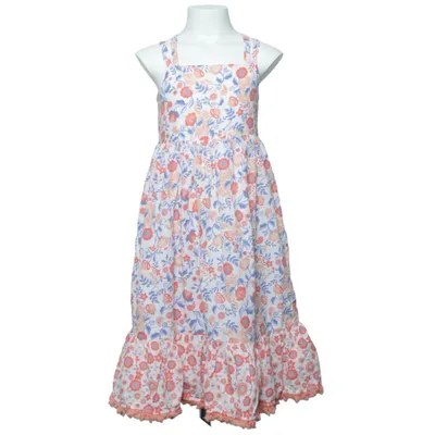Jurk (Wit, Meerkleurig) van Haute Hippie Katoen, Polyester