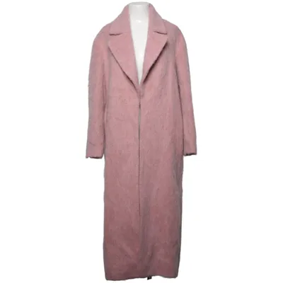 Coat (Pink) from Zara Polyamide, Wool