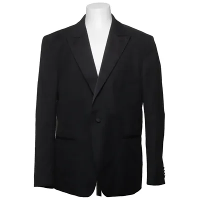 Smoking blazer (Zwart) van H&M Polyester, Wol, Viscose