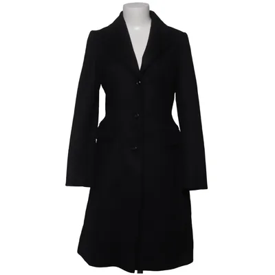 Coat (Black) from Philosophy di Alberta Ferretti Cashmere, Wool