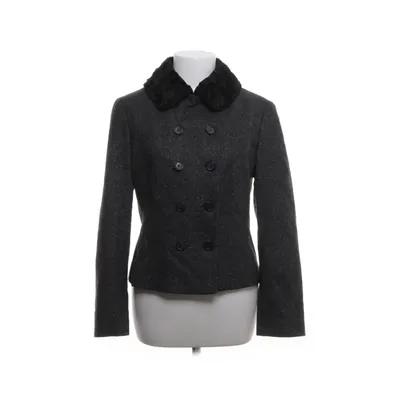 Jacket (Gray) from United Colors of Benetton Elastane, Polyamide, Polyester, Silk, Wool