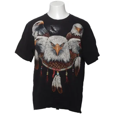 T-shirt (Svart) från Rock Eagle Bomull