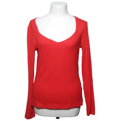 Langærmet t-shirt (Rød) fra Me&i Elastan, Viscose