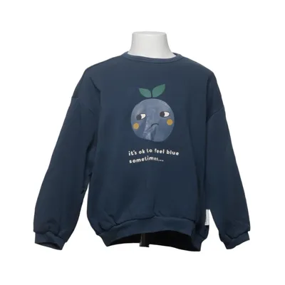 Sweatshirt (Blauw) van Minories Katoen, Polyester