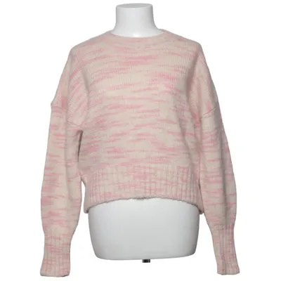 Sweater (Pink, Hvid) fra COS Alpacauld, Polyamid