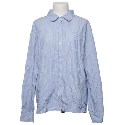 Shirt (Blue, White) from Adanola Cotton