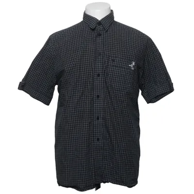 Chemise à manches courtes (Noir) de Koppartrans Coton