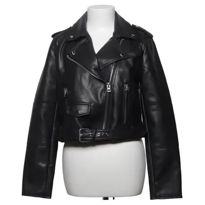 Veste de motard (Noir) de Pull & Bear Polyuréthane