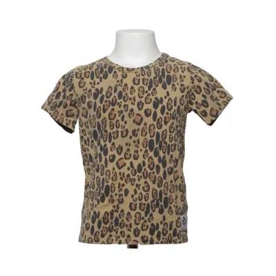 T-shirt (Bruin, Zwart) van Mini Rodini Elastaan, Organisch katoen