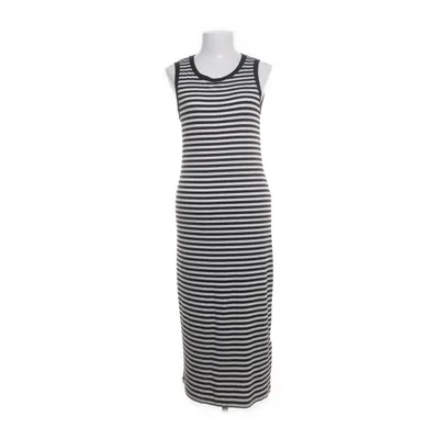 Långklänning (Svart, Vit) från Blend She Bomull, Polyester, Elastan