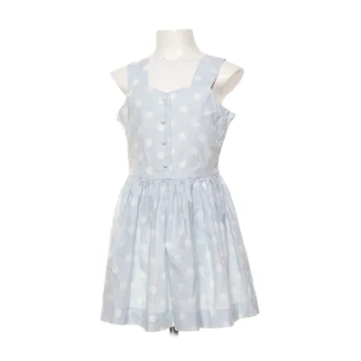 Klänning (Blå, Vit) från Kiko Bomull, Polyester