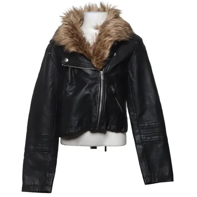 Bikerjacka (Svart) från Mywear Young Polyester, Polyuretan, Viskos