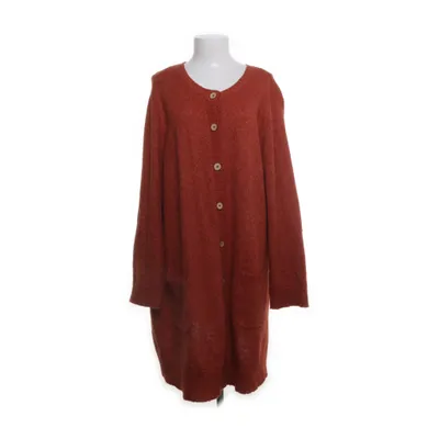 Cardigan (Orange) de Gudrun Sjödén Laine d'alpaga, Coton biologique, Polyamide, Laine, Coton recyclé, Polyester recyclé