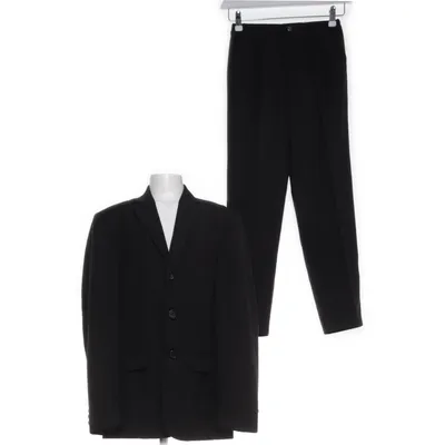 Suit (Black, Blue) from Here + There by C&A Polyester, Viscose
