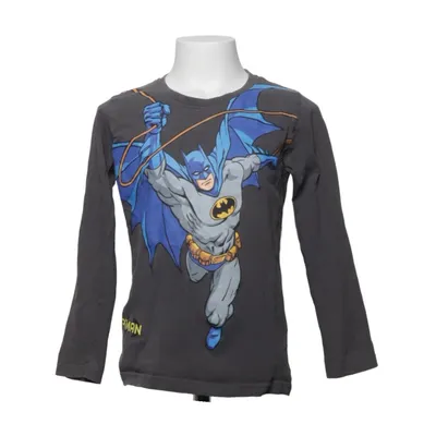 T-shirt à manches longues (Gris, Bleu, Multicolore) de Batman Coton